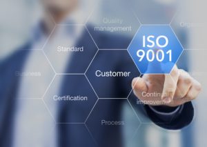 ISO 9001 standard for quality management of organizations with a